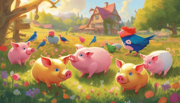 Les oiseaux et cochons s’unissent dans angry birds copains comme cochons