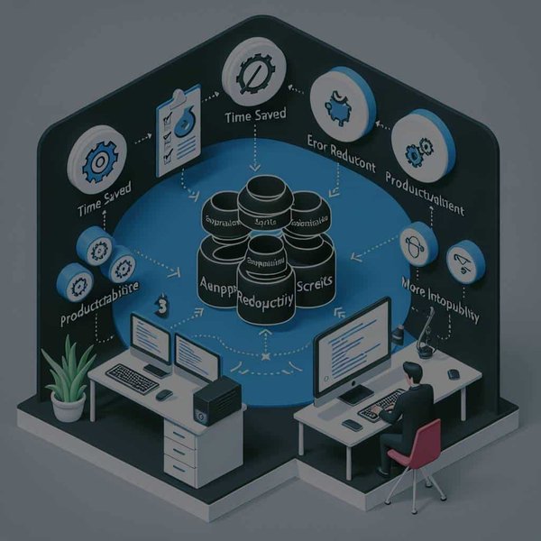 Quels sont les bénéfices de l'automatisation des tâches répétitives avec des scripts Shell?